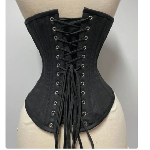 Heavy Duty Corset Steel Boned Waist Training Underbust 32" (natural waist 36-42) - Picture 3 of 4